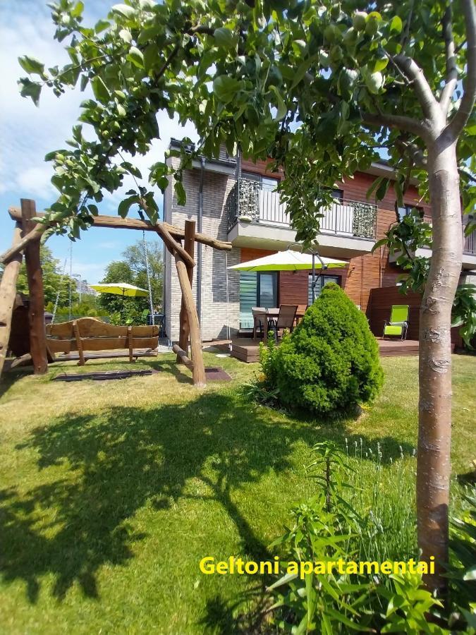 Geltoni Apartamentai Паланга Екстер'єр фото